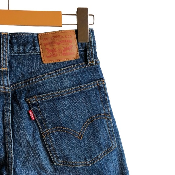 Levi’s RARE 501 Jeans by White Oak Cone Denim Size 24 Frayed Hem Limited Edition - Picture 16 of 16